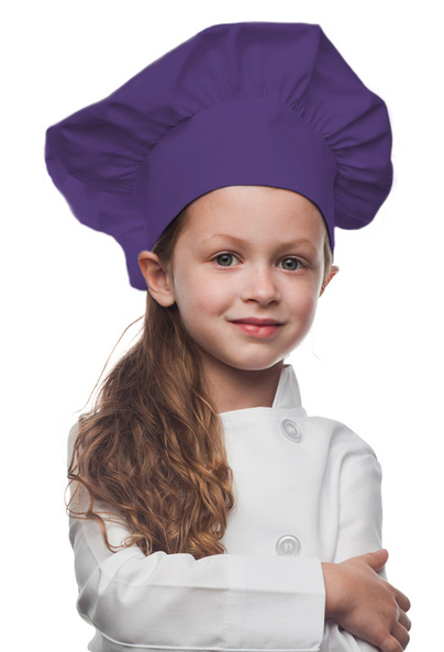 Purple Kids Chef Hat