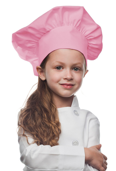 Pink Kids Chef Hat